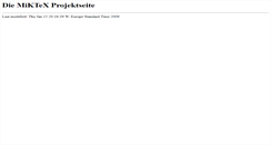Desktop Screenshot of miktex.de